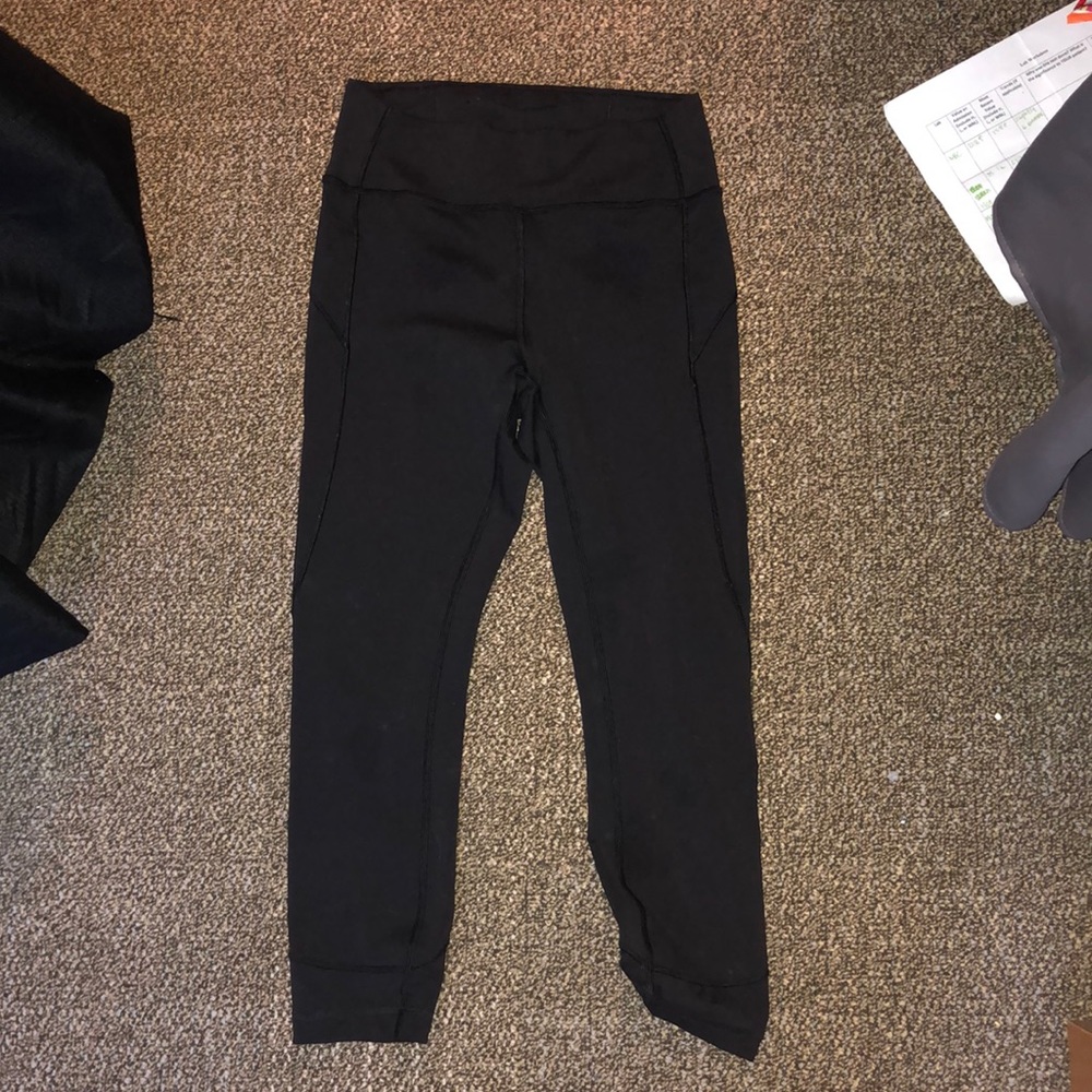 Lulu lemon black leggings